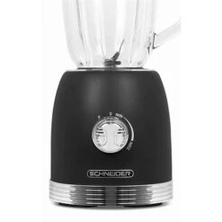 Schneider® Blender Vintage 800 W 1,5 L SCBL15B Noir 9 Schneider® Blender Vintage 800 W 1,5 L SCBL15B Noir -Maison Cuisine 761074 4 1 Blender vintage 800 W 1 5 L SCBL15B noir Schneider