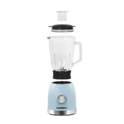 Schneider® Blender Vintage 800 W 1,5 L SCBL15BL Bleu -Maison Cuisine 761075 2 2 Blender vintage 800 W 1 5 L SCBL15BL bleu Schneider