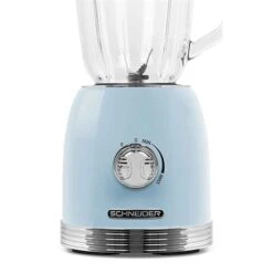 Schneider® Blender Vintage 800 W 1,5 L SCBL15BL Bleu -Maison Cuisine 761075 3 2 Blender vintage 800 W 1 5 L SCBL15BL bleu Schneider