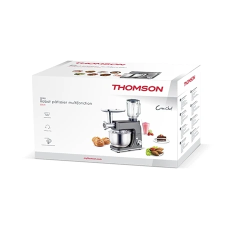 THOMSON Robot Pâtissier Multifonction 4,8 L Créa Chef 800 W 5 THOMSON Robot Pâtissier Multifonction 4,8 L Créa Chef 800 W – Image 5