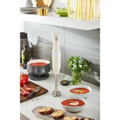 KitchenAid Mixeur Plongeant Sans Fil Crème 5KHBBV53EAC -Maison Cuisine 761122 4 1 Mixeur plongeant sans fil creme 5KHBBV53EAC Kitchenaid