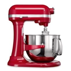 KitchenAid Robot Pâtissier Multifonction Avec Crémaillère Artisan Rouge Empire 500 W 5KSM7580XEER