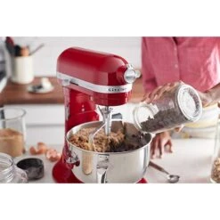KitchenAid Robot Pâtissier Multifonction Avec Crémaillère Artisan Rouge Empire 500 W 5KSM7580XEER -Maison Cuisine 76121 2 11 Robot patissier multifonction avec cremaillere Artisan rouge empire 500 W 5KSM7580XEER Kitchenaid
