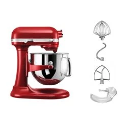 KitchenAid Robot Pâtissier Multifonction Avec Crémaillère Artisan Rouge Empire 500 W 5KSM7580XEER -Maison Cuisine 76121 3 11 Robot patissier multifonction avec cremaillere Artisan rouge empire 500 W 5KSM7580XEER Kitchenaid