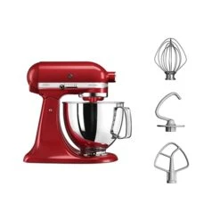KitchenAid Robot Pâtissier Multifonction Artisan Rouge Empire 300 W 5KSM125EER -Maison Cuisine 76190 2 5 Robot patissier multifonction Artisan Rouge Empire 300 W 5KSM125EER Kitchenaid