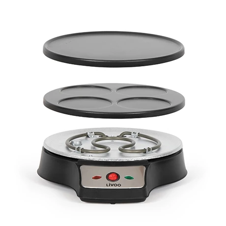 LIVOO Crêpière 2 En 1 - Crêpes Et Pancakes 1000 W DOC143 5 LIVOO Crêpière 2 En 1 - Crêpes Et Pancakes 1000 W DOC143 – Image 5