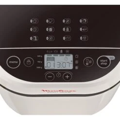 Moulinex Machine à Pain Blanche 720 W 12 Programmes Coloris Blanc OW210130 -Maison Cuisine 780173 2 3 Machine a pain blanche 720 W 12 programmes coloris blanc OW210130 Moulinex