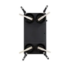 Domo Gourmet-Set Wok Grill Et Crêpes 1000 W DO8712W -Maison Cuisine 780185 4 3 Gourmet Set wok grill et crepes 1000 W DO8712W Domo