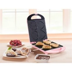 Bestron Gaufrier 4 Petits Coeurs 780 W -Maison Cuisine 780205 3 2 Gaufrier 4 petits coeurs 780 W Bestron