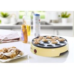 Bestron Appareil à Poffertjes 800 W -Maison Cuisine 780207 3 2 Appareil a Poffertjes 800 W Bestron