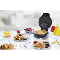 Bestron Gaufrier Petits Cœurs AWM700S 700 W -Maison Cuisine 780228 4 1 Gaufrier petits c urs AWM700S 700 W Bestron