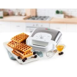 Gaufrier électrique Tasty Waffle 900 W Domo DO9222W -Maison Cuisine 780231 2 1 Gaufrier electrique tasty Waffle 900 W Domo DO9222W Domo