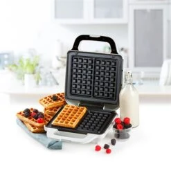 Gaufrier électrique Tasty Waffle 900 W Domo DO9222W -Maison Cuisine 780231 3 1 Gaufrier electrique tasty Waffle 900 W Domo DO9222W Domo