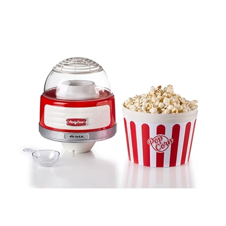 Ariete Appareil à Popcorn 1100 W 2957 Rouge 2 Ariete Appareil à Popcorn 1100 W 2957 Rouge – Image 2