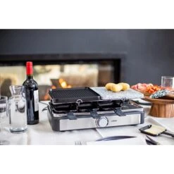 LIVOO Appareil à Raclette 8 Personnes 1400 W -Maison Cuisine 780246 4 2 Appareil a raclette 8 personnes 1400 W Livoo