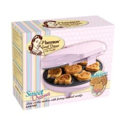 Bestron Mini Gaufrier 7 Animaux 700 W Sweet Dreams Rose -Maison Cuisine 780266 4 1 Mini gaufrier 7 animaux 700 W Sweet Dreams rose Bestron
