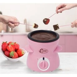 Bestron Fondue Au Chocolat Compact 25 W Sweet Dreams Rose 7 Bestron Fondue Au Chocolat Compact 25 W Sweet Dreams Rose -Maison Cuisine 780268 2 1 Fondue au chocolat compact 25 W Sweet Dreams rose Bestron