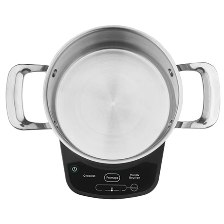 Fondue électrique Digitale Inox 1,2 L 8 Personnes 1200 W 2 Fondue électrique Digitale Inox 1,2 L 8 Personnes 1200 W – Image 2