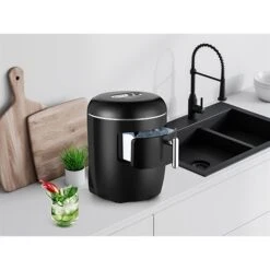 Machine à Glaçons 150 W Noir Satiné -Maison Cuisine 780298 4 2 Machine a glacons 150 W noir satine Naturamix