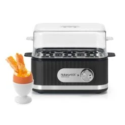 Cuiseur à œufs électrique 6 œufs 400 W Noir -Maison Cuisine 780300 2 1 Cuiseur a ufs electrique 6 ufs 400 W noir Naturamix