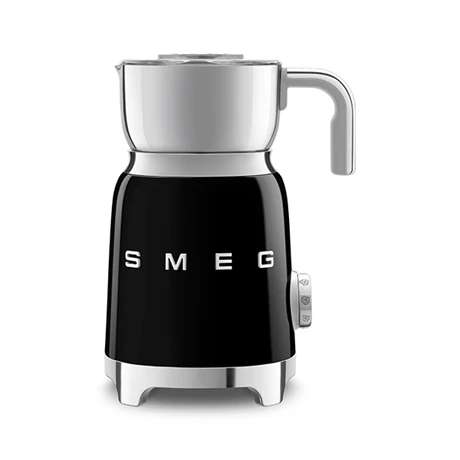 Smeg Chocolatière Et Mousseur De Lait Noir MFF11BLEU 1 Smeg Chocolatière Et Mousseur De Lait Noir MFF11BLEU