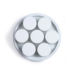 LIVOO Yaourtière Digitale 7 Pots 18 W DOP216 -Maison Cuisine 784004 2 2 Yaourtiere digitale 7 pots 18 W DOP216 Livoo