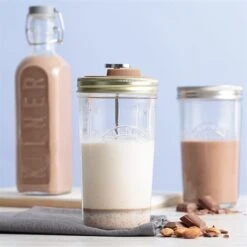 Kit De Fabrication De Lait Végétal 2 X 0,5 L Kilner -Maison Cuisine 845019 2 1 Kit de fabrication de lait vegetal 2 x 0 5 L Kilner Kilner