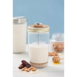 Kit De Fabrication De Lait Végétal 2 X 0,5 L Kilner -Maison Cuisine 845019 3 1 Kit de fabrication de lait vegetal 2 x 0 5 L Kilner Kilner